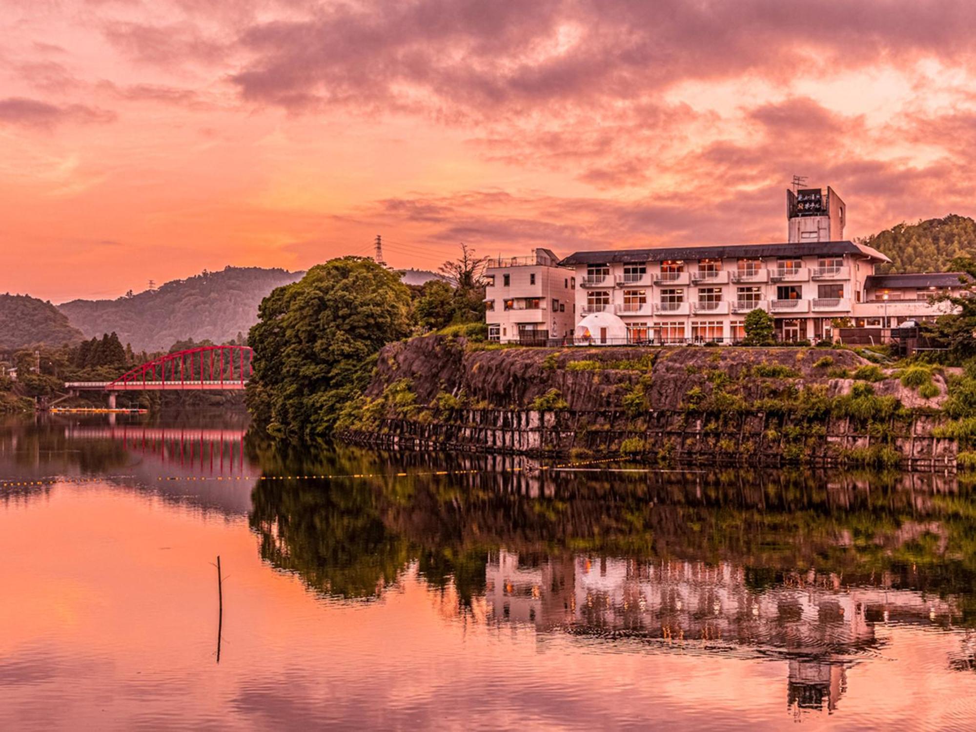 Kameyama Onsen Hotel Кимицу Экстерьер фото